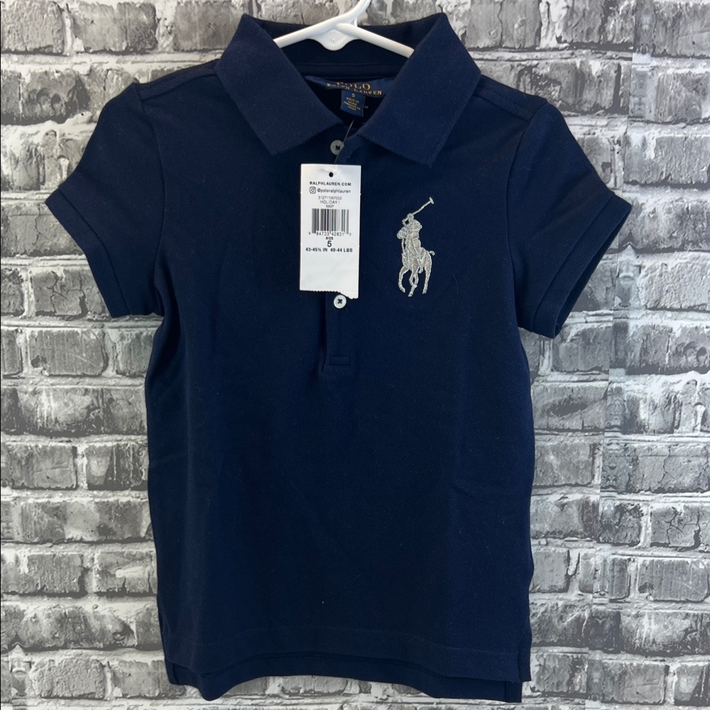 NWT‎ Polo by Ralph Lauren Kids Dark Blue Polo Shirt